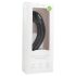 EasyToys Zakrivljeni Dildo - silikonski analni dildo (crni)