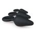 Easytoys - Prstenasti analni plug set - 3 komada (crni)