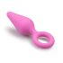 Easytoys šiljati čepić S - analni plugu (pink) - mali