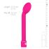Easytoys Slim - G-tačka vibrator (roze)