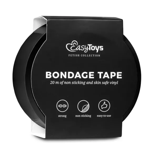 Easytoys - Traka za Bondage - Crna (20m)