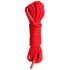 Easytoys Konopac - bondage uže (10m) - crvena