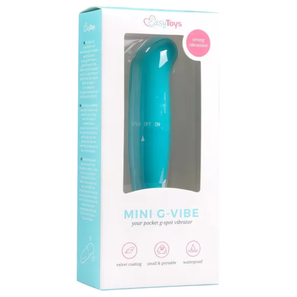 EasyToys Mini G-Vibe - G-tačka vibrator (plava)