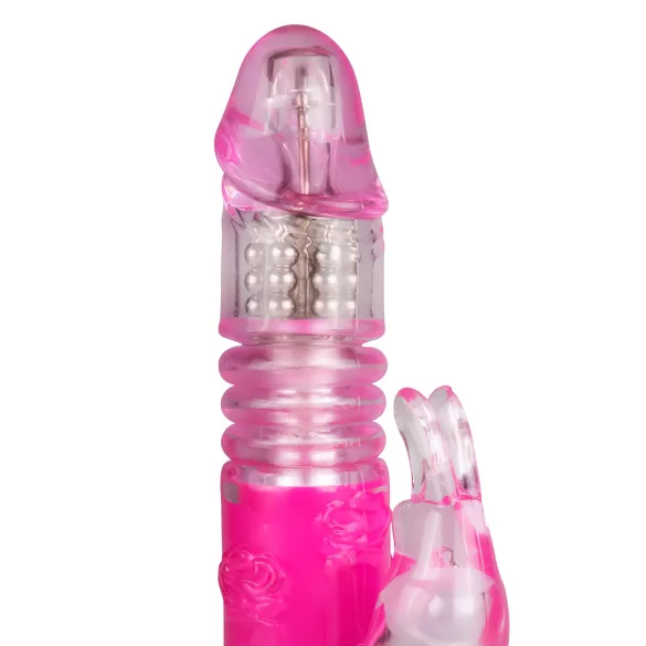EasyToys Zeka - potiskujući vibrator (roze)
