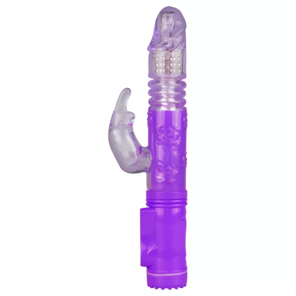 EasyToys Bunny - guraći-rotirajući vibrator (ljubičasti)