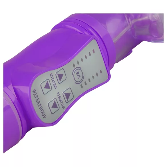 EasyToys Bunny - guraći-rotirajući vibrator (ljubičasti)
