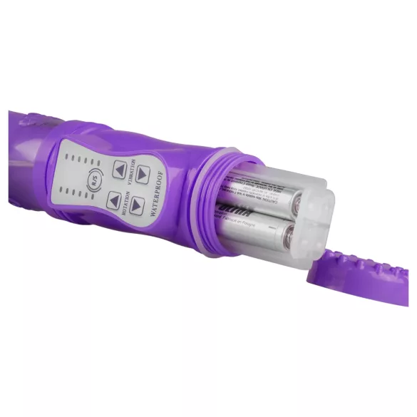 EasyToys Bunny - guraći-rotirajući vibrator (ljubičasti)