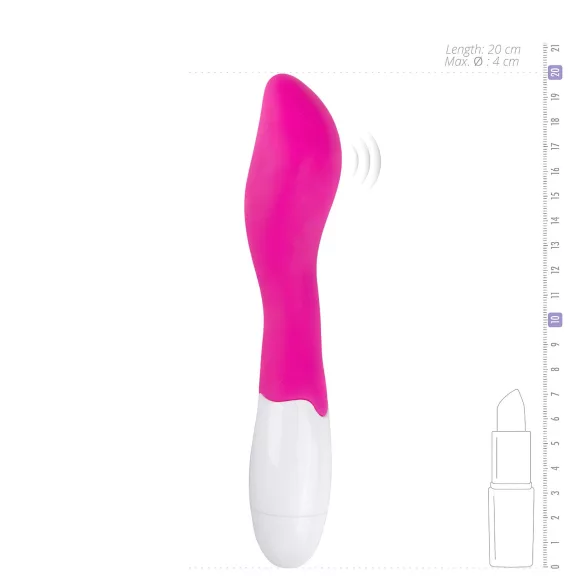 Easytoys Privlačna vibracija - vodootporni G-tačka vibrator (roze)