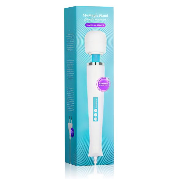 MyMagicWand - snažan masažer vibrator (belo-plavi)