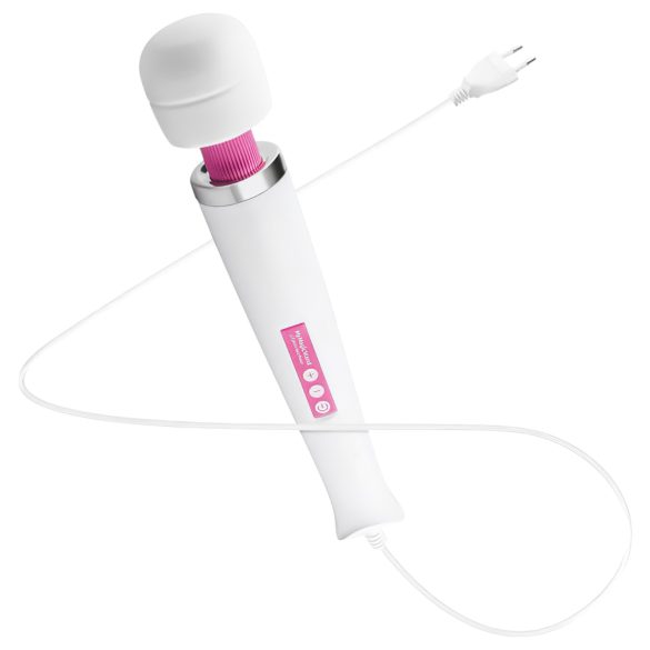 MyMagicWand - moćan masažer vibrator (belo-roze)