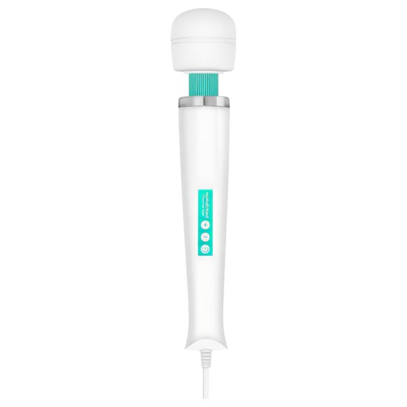 MyMagicWand - moćni masažer vibrator (bela-tirkiz)