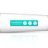 MyMagicWand - moćni masažer vibrator (bela-tirkiz)