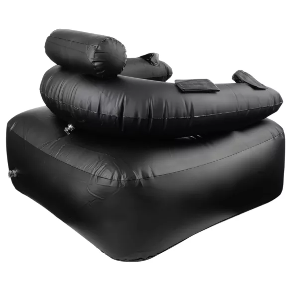 Naduvavanje užitka - BDSM sofa (crna)