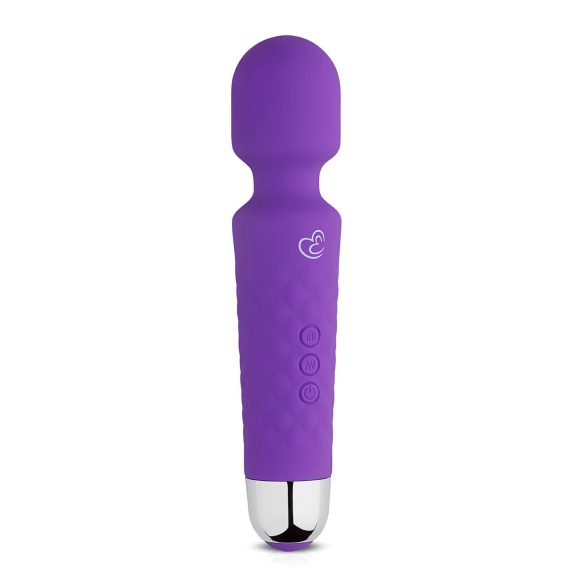 EasyToys Mini Wand - punjivi masažni vibrator (ljubičasti)