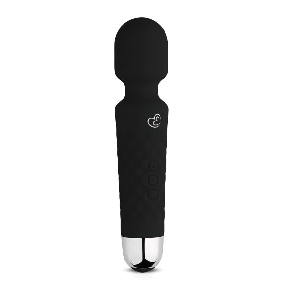EasyToys Mini Wand - Punjivi Masažni Vibrator (crni)