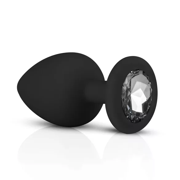 Easytoys Diamond - Set analnih čepova (crni)