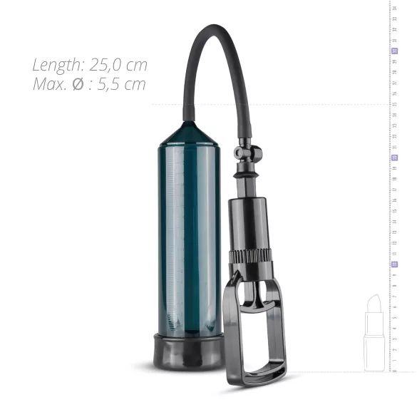 Easytoys Finger Grip - pumpa za penis (crna)