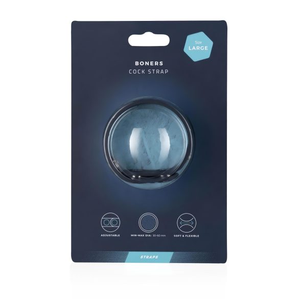 Boners podesivi penis prsten L (sivi)