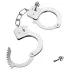 EasyToys - metalne lisice (srebrne)
