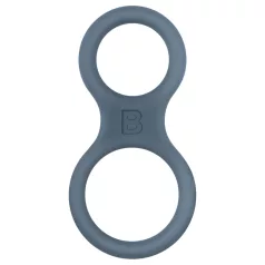 Boners Classic - Siva prsten za penis i testise u jednom
