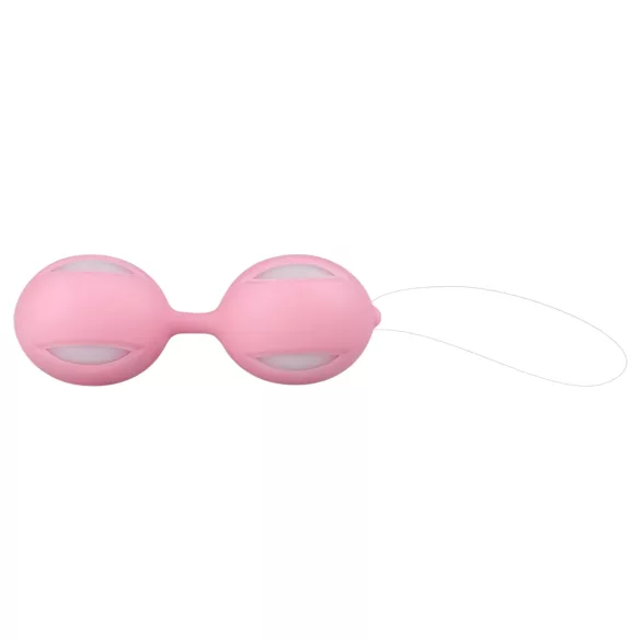 LoveBoxxx Volim Pink - set sa vibratorom i vezovima (6 delova) - roze