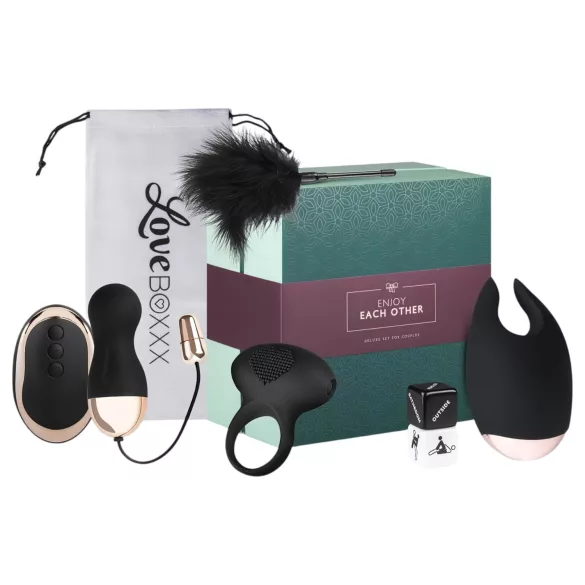 LoveBoxxx Za Oboje - set vibratora za parove (5 delova)
