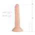 Real Fantasy Blane - realistični dildo - 20cm (natur)