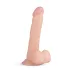 Real Fantasy Felix - реалистични дилдо са тестисима - 22cm (природна боја)