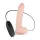 Real Fantasy Glynn - punjivi, realistični vibrator - 25cm (natur)