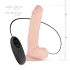 Real Fantasy Glynn - punjivi, realistični vibrator - 25cm (natur)