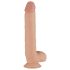 Real Fantasy Elvin - punjivi, prirodni vibrator - 28 cm (boja kože)
