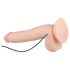 Real Fantasy Elvin - punjivi, prirodni vibrator - 28 cm (boja kože)