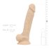 Real Fantasy Percy - realistični dildo - 18cm (natur)