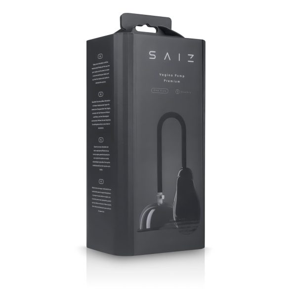Saiz Premium - Automatska Pumpa za Intimnu Njegu (prozirno-crna)