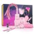 Tajna Kutija Užitaka - napredni BDSM set - 14 delova (pink)