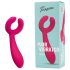 Easytoys Couple - punjivi, vodootporni vibrator za parove (roze)