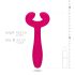 Easytoys Couple - punjivi, vodootporni vibrator za parove (roze)