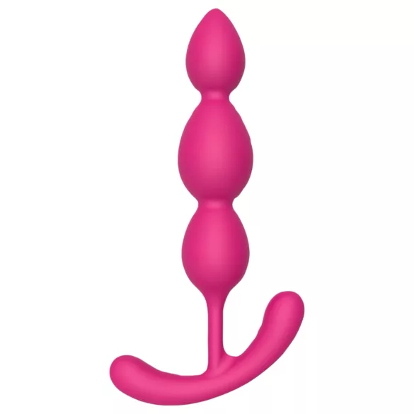 Cheeky Love - analni plug sa perlama (ružičasti)
