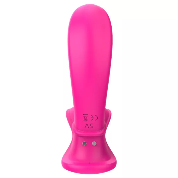 Dreamtoys Essentials - nosive gaćice sa vibratorom za stimulaciju G-tačke (magenta)