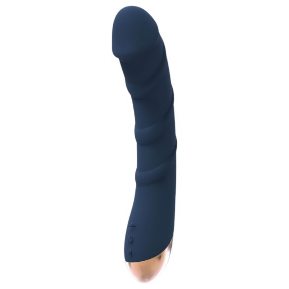 Goddess Atlas - punjivi, vodootporni G-tačka vibrator sa grejanjem (plavi)
