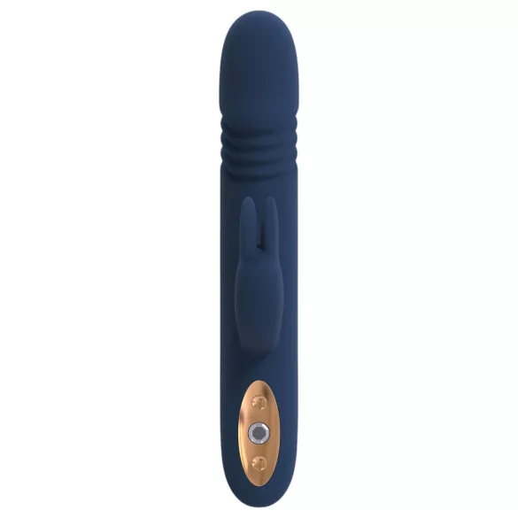Goddess Zephyros - vodootporni vibrator sa klitoralnim laktom (plavi)