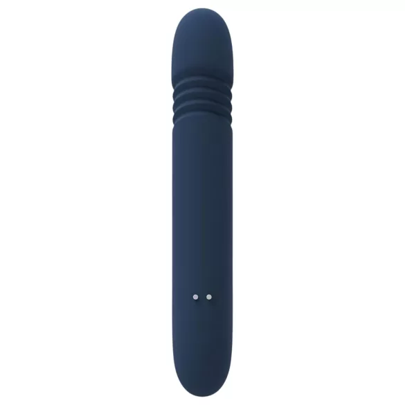 Goddess Zephyros - vodootporni vibrator sa klitoralnim laktom (plavi)