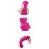 Vibes of Love štap - akumulatorski, grejni masažer vibrator (pink)