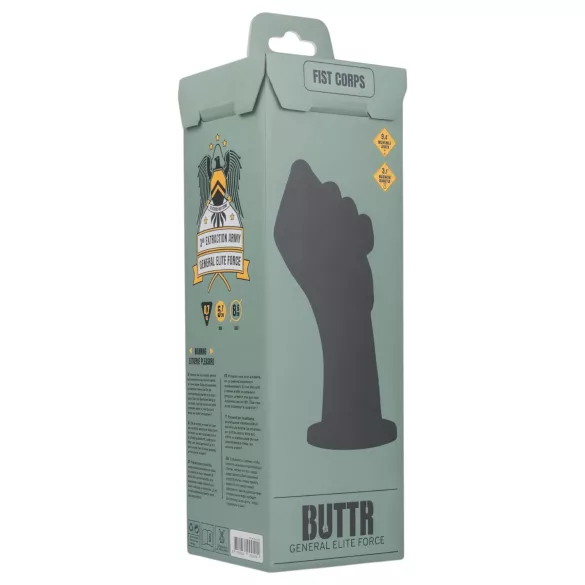 BUTTR Fist Corps - fisting dildo (crni)