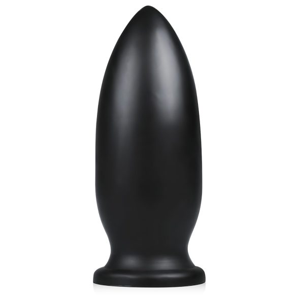BUTTR Žuti Pas - crni dildo s vakuumskom čašicom
