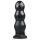BUTTR Tactical III - crni dildo sa vakuum držačem