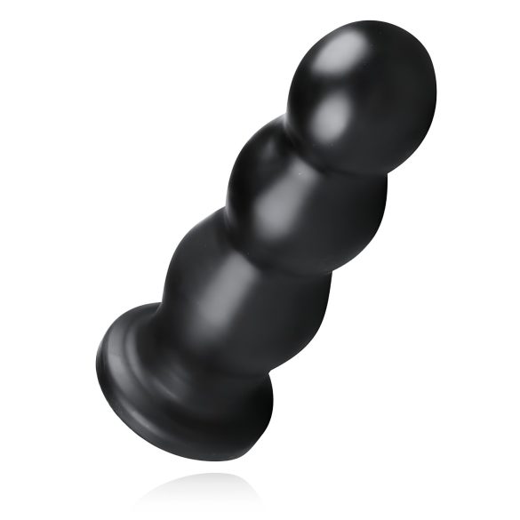 BUTTR Tactical III - crni dildo sa vakuum držačem