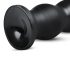 BUTTR Tactical III - crni dildo sa vakuum držačem