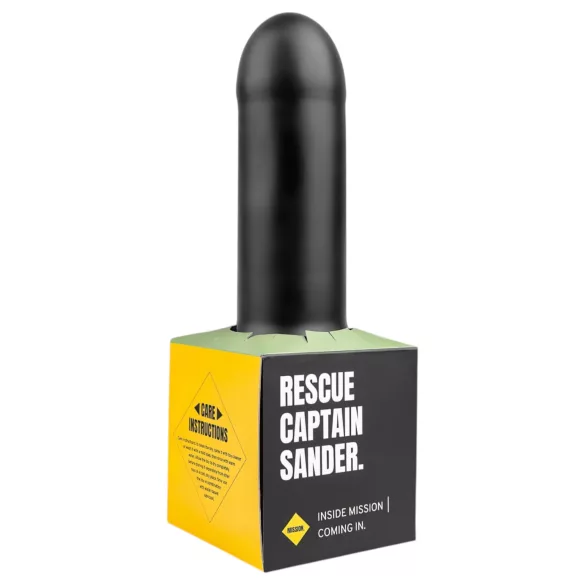 BUTTR Tactical I - crna dildo sa vakum osnova
