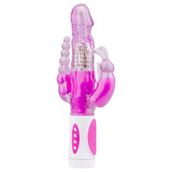 Easytoys Raving Rabbit - троструки вибратор (ружичасти)